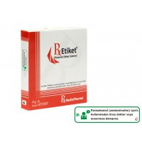 RxMediaPharma® RxEtiket®  No.6 1000 Etiketli Tek Kutu