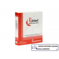 RxMediaPharma® RxEtiket® No.15 1000 Etiketli Tek Kutu