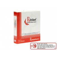 RxMediaPharma® RxEtiket® No.21 500 Etiketli Tek Kutu