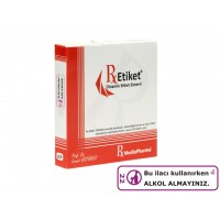 RxMediaPharma® RxEtiket® No.22 500 Etiketli Tek Kutu