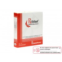 RxMediaPharma® RxEtiket® No.30 500 Etiketli Tek Kutu