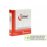 RxMediaPharma® RxEtiket® No. 32 500 Etiketli Tek Kutu