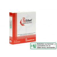 RxMediaPharma® RxEtiket® No.42 500 Etiketli Tek Kutu